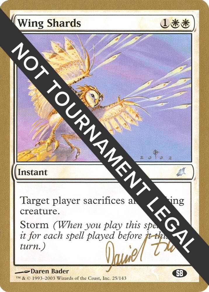 Wing Shards - 2003 Daniel Zink (SCG) (SB)