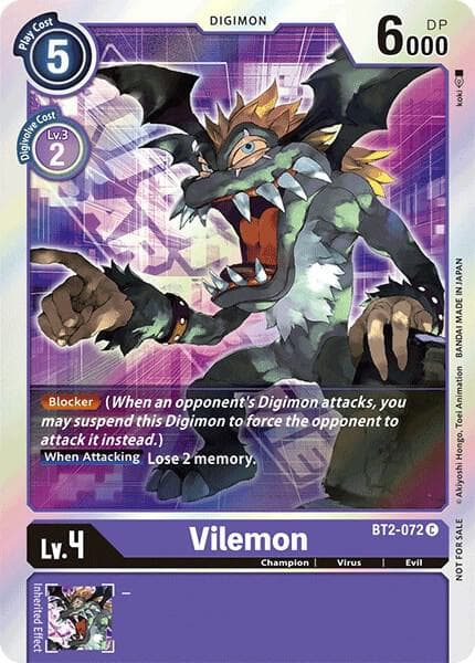 Vilemon - BT2-072 (Event Pack 1)