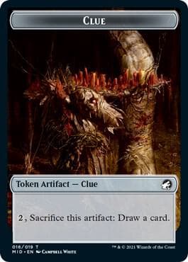 Clue // Spider Double-Sided Token