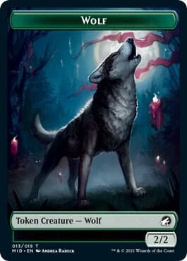Wolf // Spider Double-Sided Token