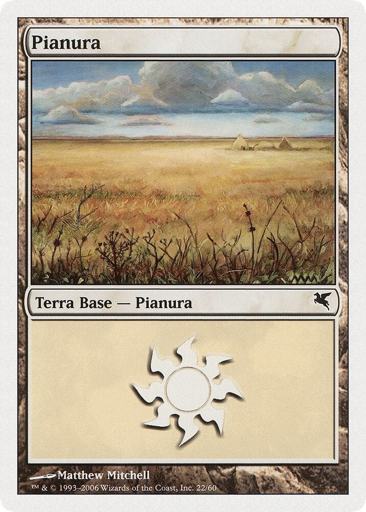 Plains (Italian) - "Pianura" (G22)