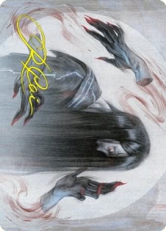 Clawing Torment Art Card (Gold-Stamped Signature)