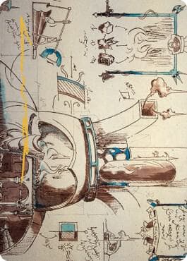 Mystic Forge Art Card (Gold-Stamped Signature)