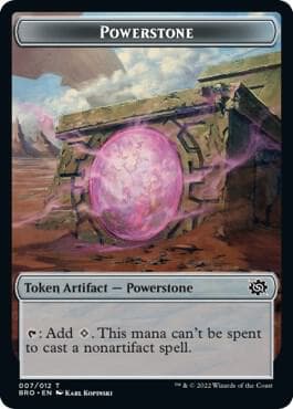 Powerstone // Elemental Double-Sided Token