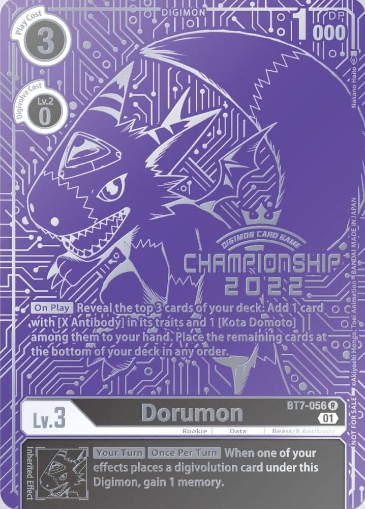 Dorumon (2022 Championship Finals Top 16)