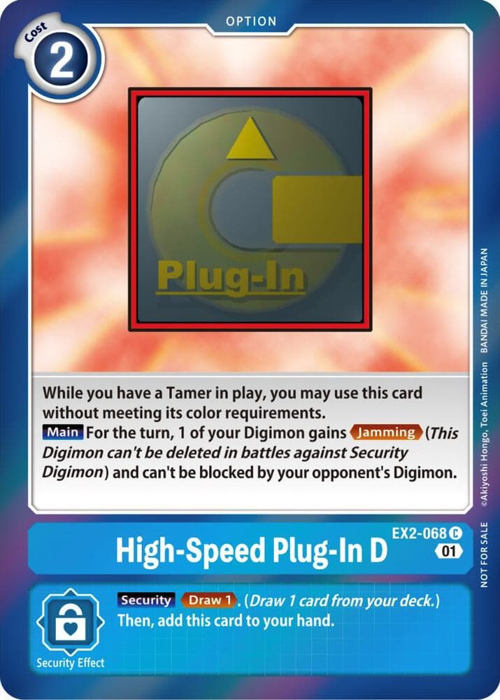 High-Speed Plug-In D (Event Pack 4)