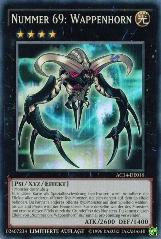 Number 69: Heraldry Crest (German) - "Nummer 69: Wappenhorn"