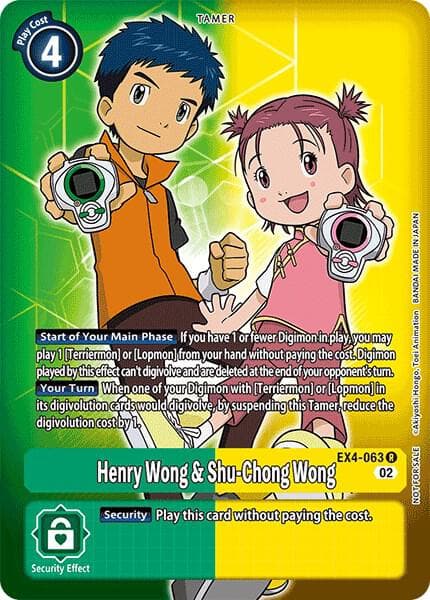Henry Wong & Shu-Chong Wong (Alternate Art)