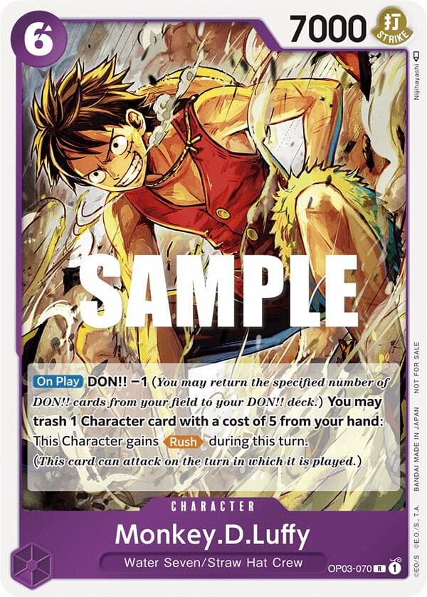 Monkey.D.Luffy (Dash Pack)