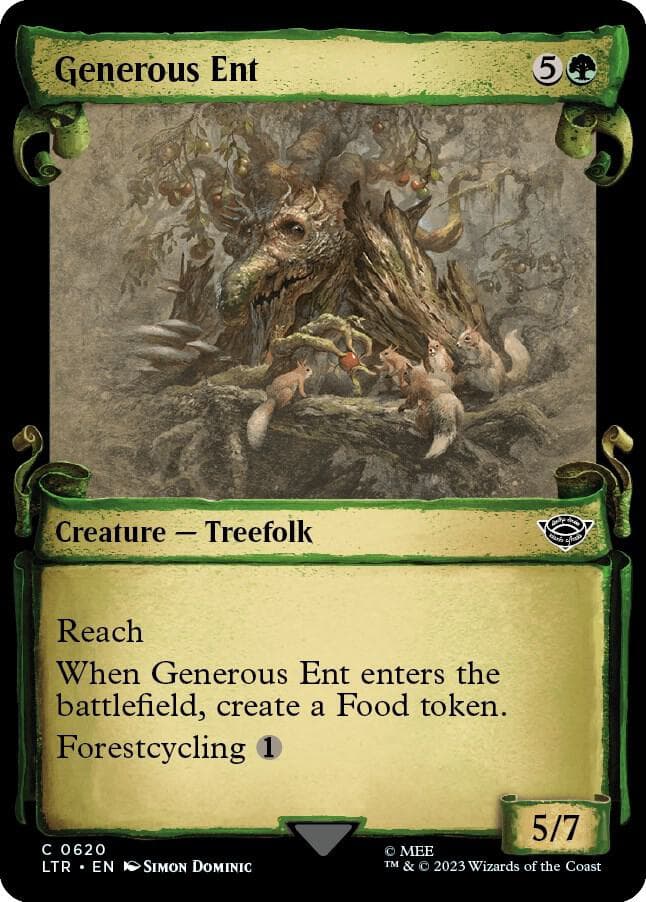 Generous Ent (Showcase Scrolls)
