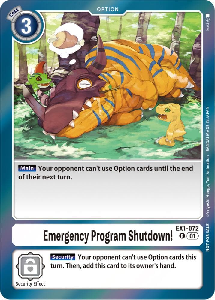 Emergency Program Shutdown! (Blast Ace Double Pack Set)