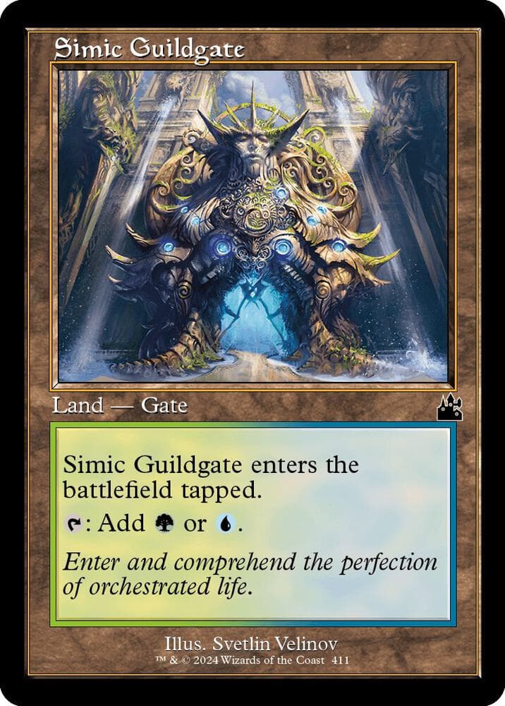Simic Guildgate (Retro Frame)