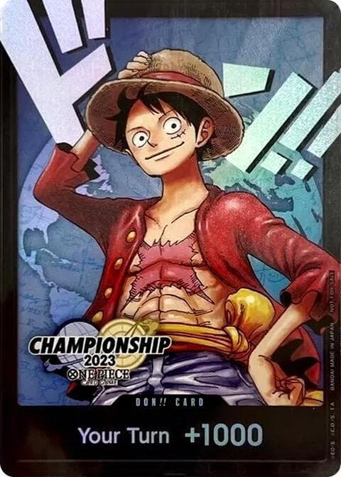 DON!! Card (Monkey.D.Luffy) (2023 World Championship Finals)