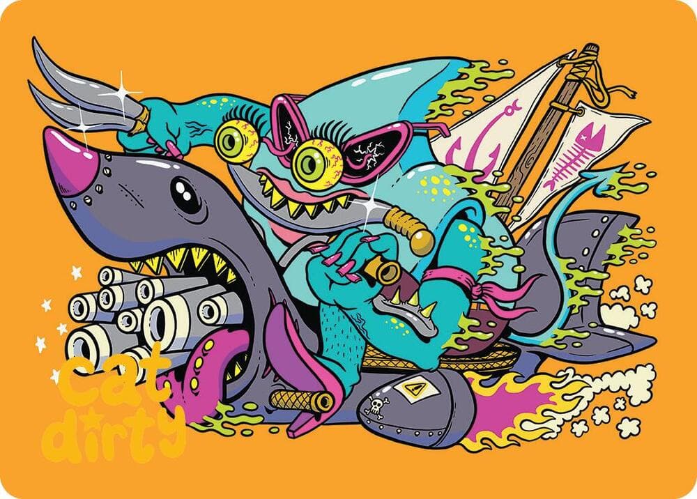 Fearless Swashbuckler Art Card (Gold-Stamped Signature)