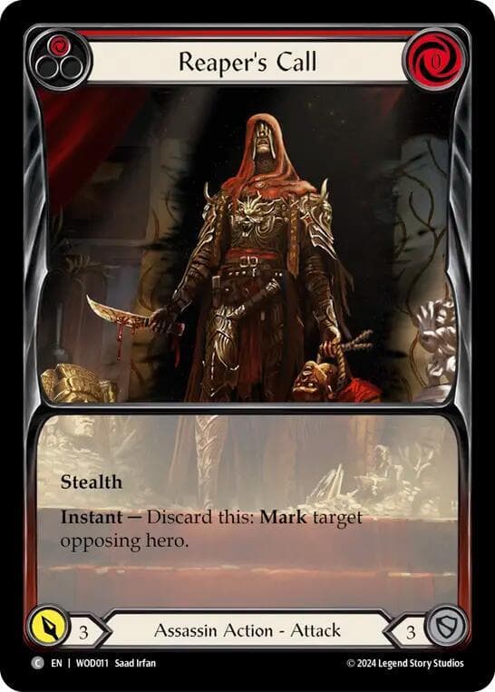 Reaper's Call (Red) (Extended Art)