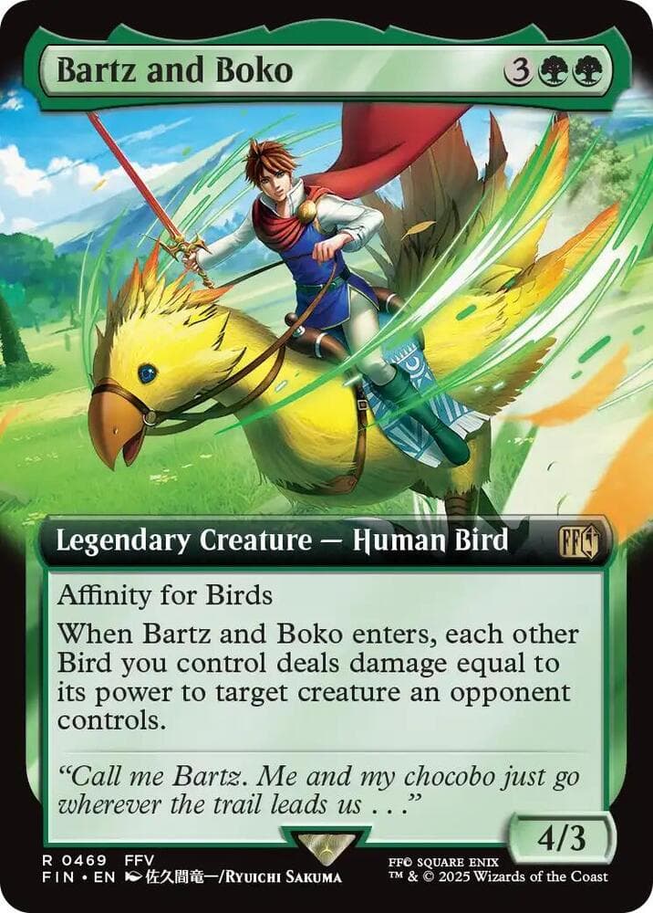 Bartz and Boko (Extended Art)