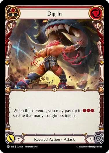 Dig In (Red)