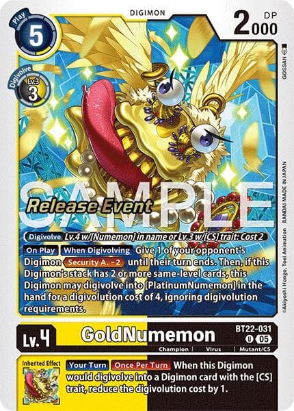 GoldNumemon