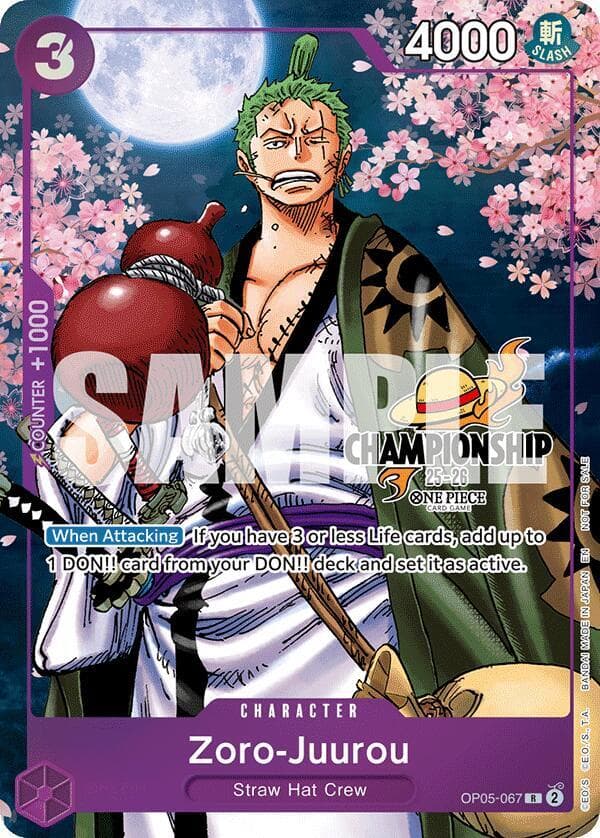 Zoro-Juurou (CS 25-26 Event Pack Finalist Ver.)
