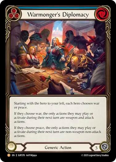 Warmonger's Diplomacy