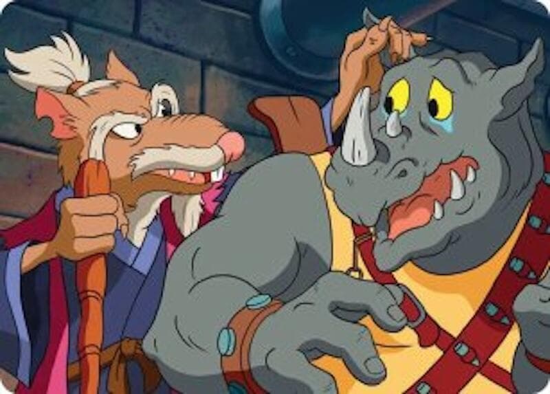 Splinter's Technique Art Card