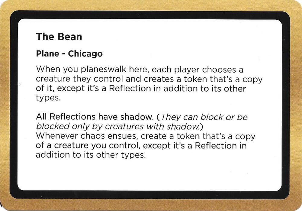 The Bean (Black Lotus Unknown Planechase)