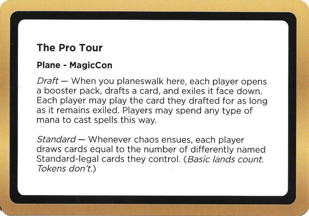 The Pro Tour (Black Lotus Unknown Planechase)