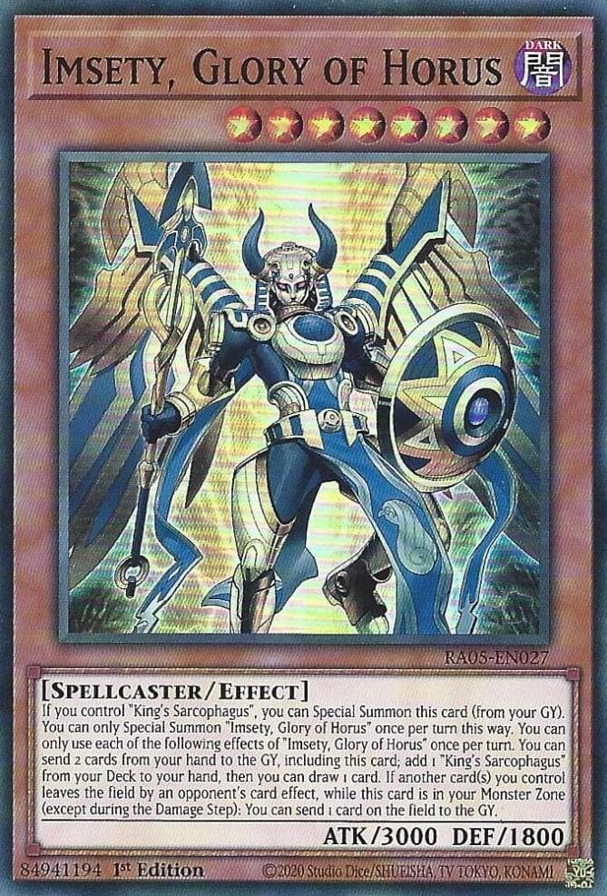 Imsety, Glory of Horus