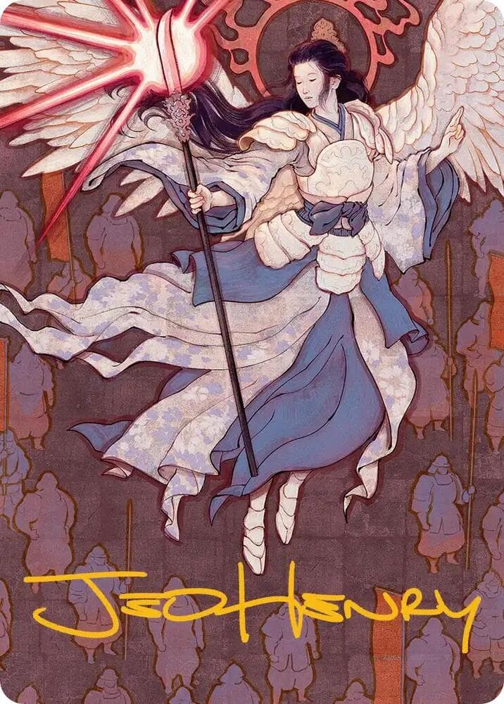 Akroma's Will Art Card (Gold-Stamped Signature)