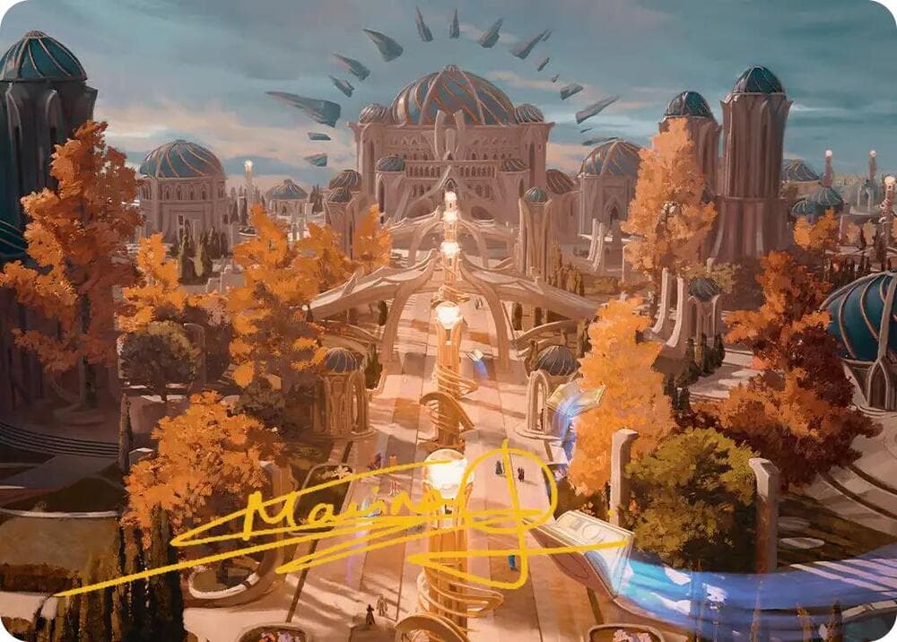 Fabled Passage Art Card (Gold-Stamped Signature)